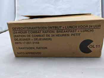 Dutch 24h Ration - Empty Dutch 24h Ration - Empty