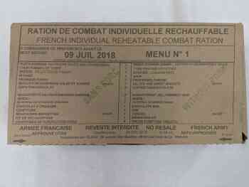French RCIR 24HR Menu 1 (Empty) French RCIR 24HR Menu 1 (Empty)