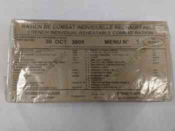 French RCIR 24HR Menu 1 French RCIR 24HR Menu 1