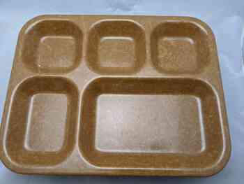 Melmac (Melamine) Mess Hall Tray x10 Melmac (Melamine) Mess Hall Tray x10