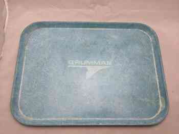 Grumman Blue Melmac Tray Grumman Blue Melmac Tray
