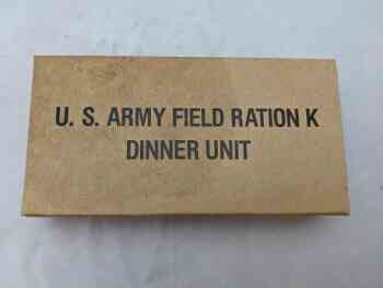 Film Prop From Saving Private Ryan (1998) K-Ration (2 of 2) Film Prop From Saving Private Ryan (1998) K-Ration (2 of 2)