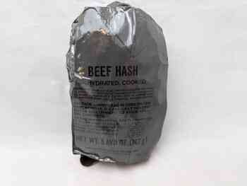 Food Packet, Long Range Patrol Freeze Dried Beef Hash Meal Food Packet, Long Range Patrol Freeze Dried Beef Hash Meal