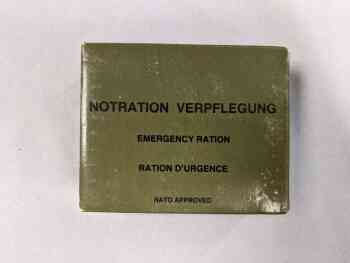 Open West German Emergency Ration  Open West German Emergency Ration