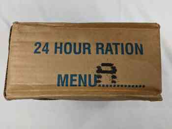 Open British ORP Menu A 24HR Open British ORP Menu A 24HR