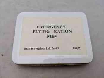 Emergency Flying Ration, Mk4 - British (Empty) Emergency Flying Ration, Mk4 - British (Empty)