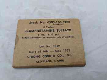 USGI d-Amphetamine Sulfate USGI d-Amphetamine Sulfate