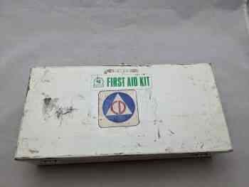 Commercial First Aid Kit with Civil Defense Badge Commercial First Aid Kit with Civil Defense Badge