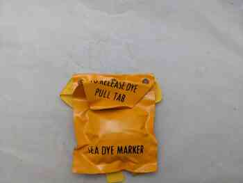 Life Raft Kit Sea Dye Marker Life Raft Kit Sea Dye Marker