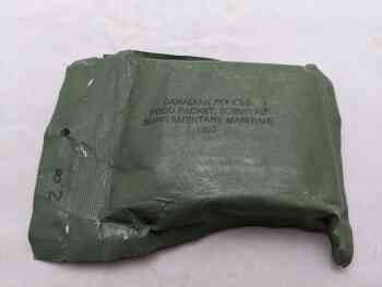 Canadian food packet Survival Supplemental Maritime (Sealed) Canadian food packet Survival Supplemental Maritime (Sealed)