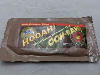 HOOAH! OOHRAH! Bar - Apple Cinnamon Flavour  HOOAH! OOHRAH! Bar - Apple Cinnamon Flavour