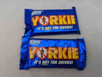 Yorkie, Not For Civvies (x2) Yorkie, Not For Civvies (x2)