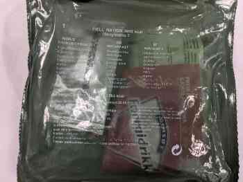 Norwegian Field Ration 24HR Menu 1 Norwegian Field Ration 24HR Menu 1