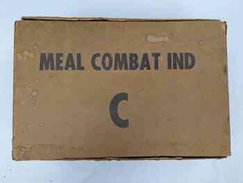 Meal, Combat, Individual, Case ,12 Meals - Empty Meal, Combat, Individual, Case ,12 Meals - Empty