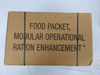 Food Packet, MORE Case, Hight Altitude / Cold Weather - Empty Food Packet, MORE Case, Hight Altitude / Cold Weather - Empty