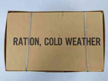 Ration, Cold Weather, Case, 6 Meals - Empty Ration, Cold Weather, Case, 6 Meals - Empty