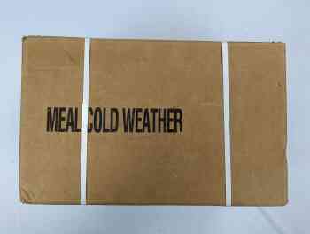 Meal, Cold Weather, 12 Meals - Empty Meal, Cold Weather, 12 Meals - Empty