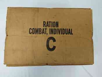 Ration, Combat Individual, Case, 6 Rations - Empty Ration, Combat Individual, Case, 6 Rations - Empty