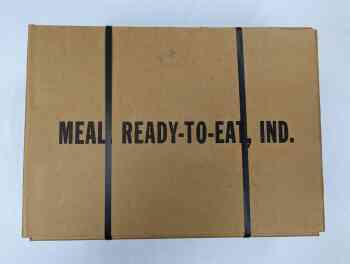 Meal, Ready To Eat, 12 Meals - Empty Meal, Ready To Eat, 12 Meals - Empty